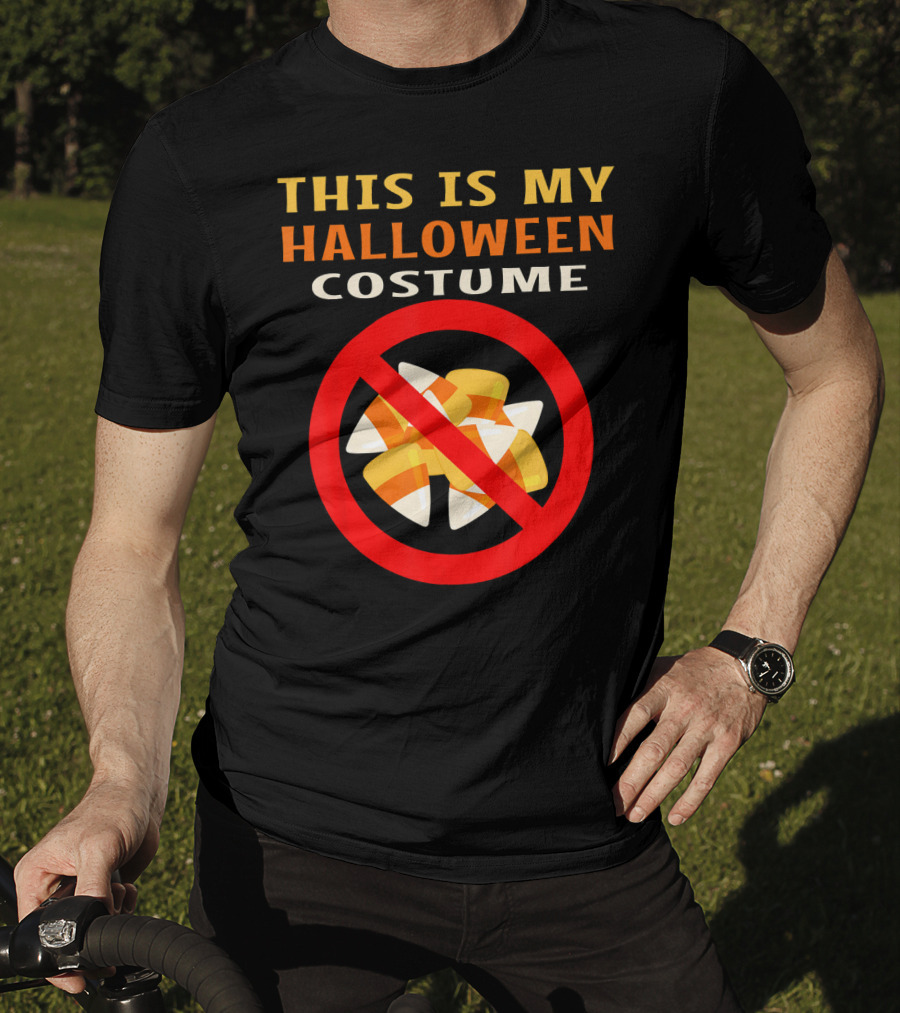 This Is My Halloween Costume Ban Candy Corn T-Shirt