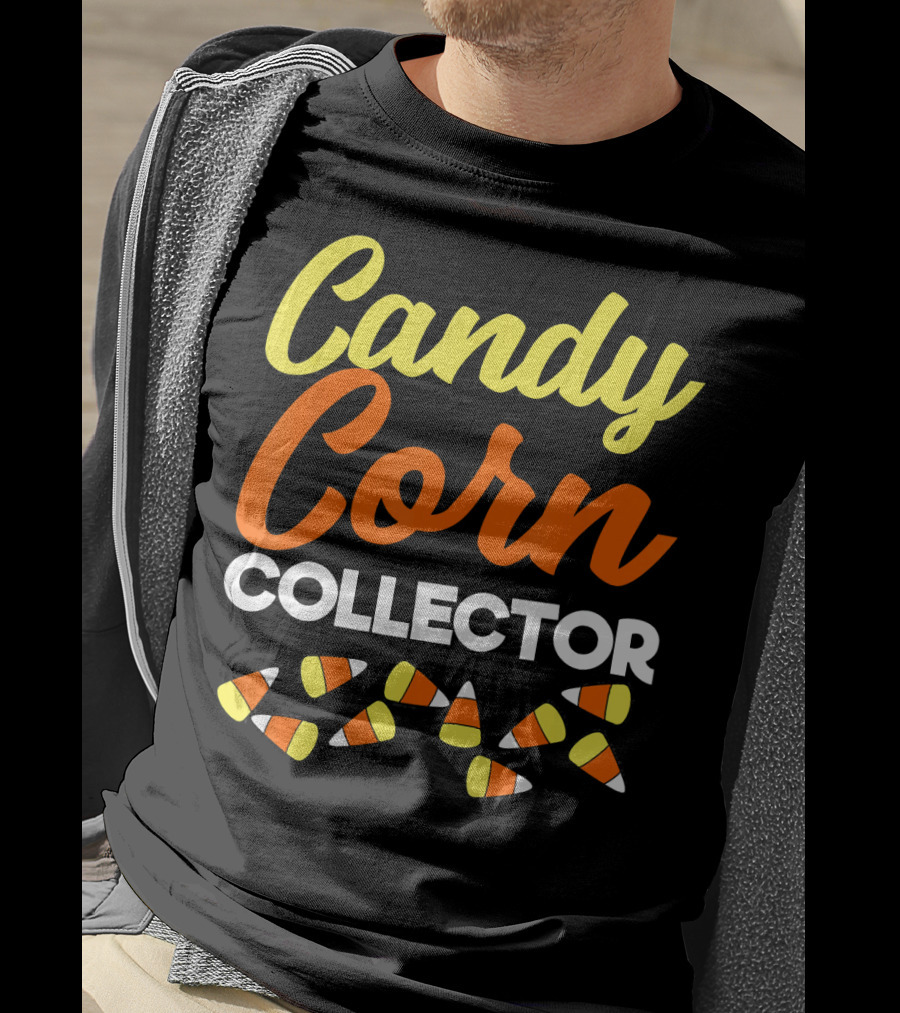 Candy Corn Collector Halloween Treat Enthusiast T-Shirt