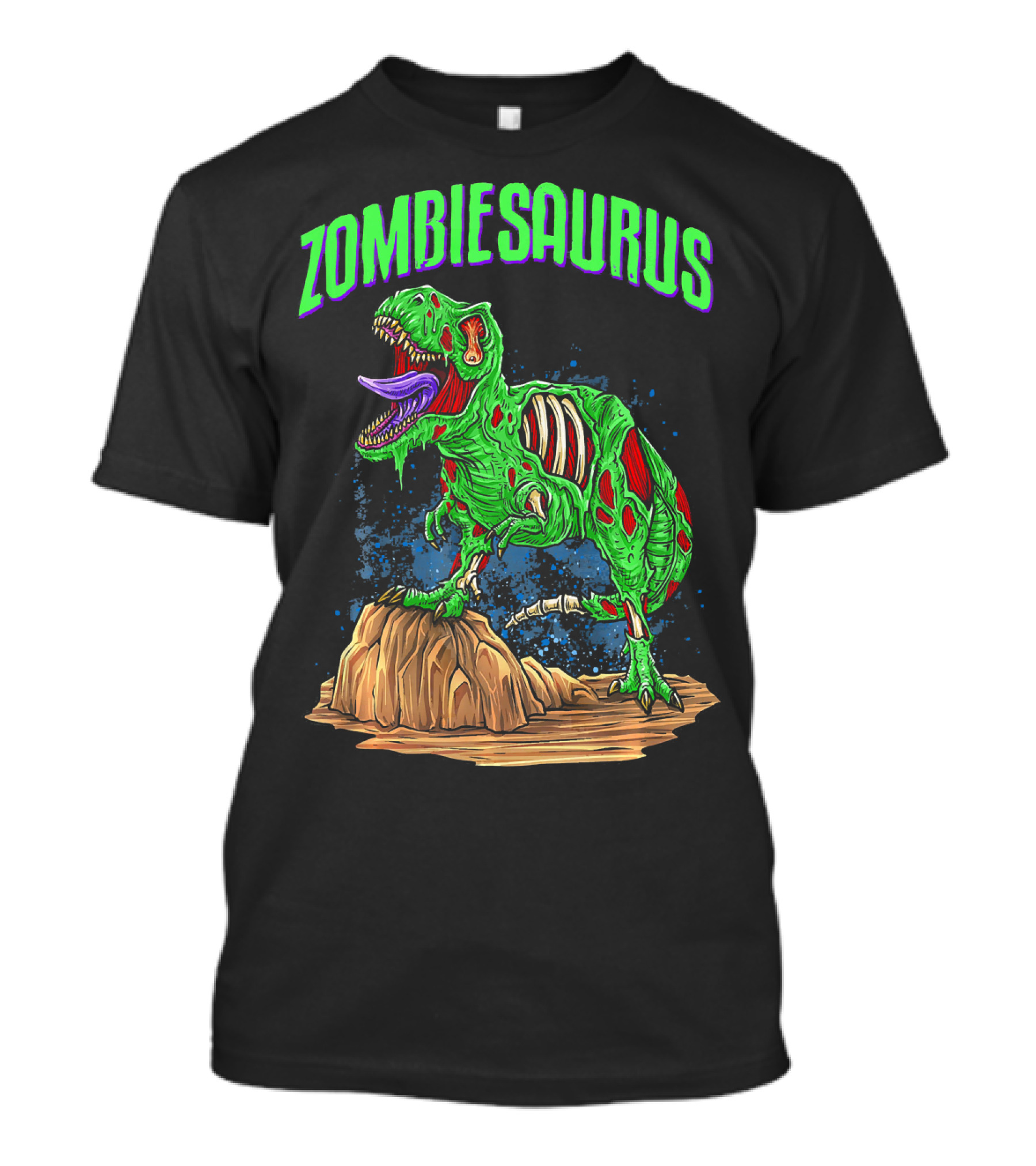 Zombiesaurus Dinosaur Awesome Zombie T-Shirt