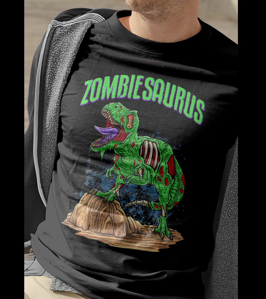 Zombiesaurus Dinosaur Awesome Zombie T-Shirt