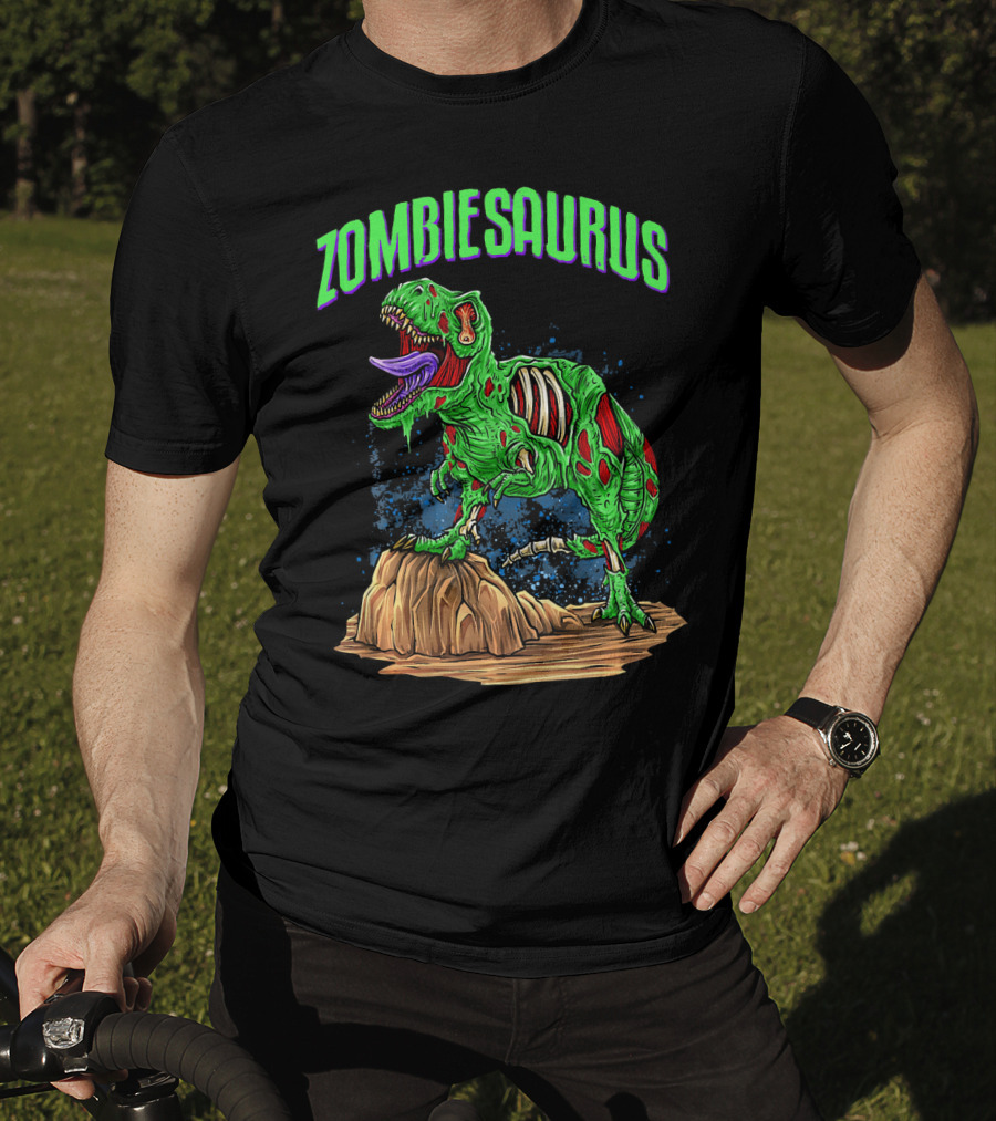 Zombiesaurus Dinosaur Awesome Zombie T-Shirt