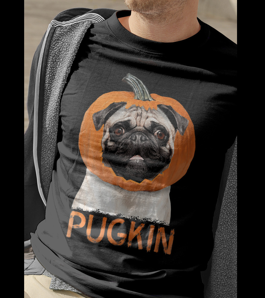 Pugkin Pug Pumpkin Pie Puppy T-Shirt