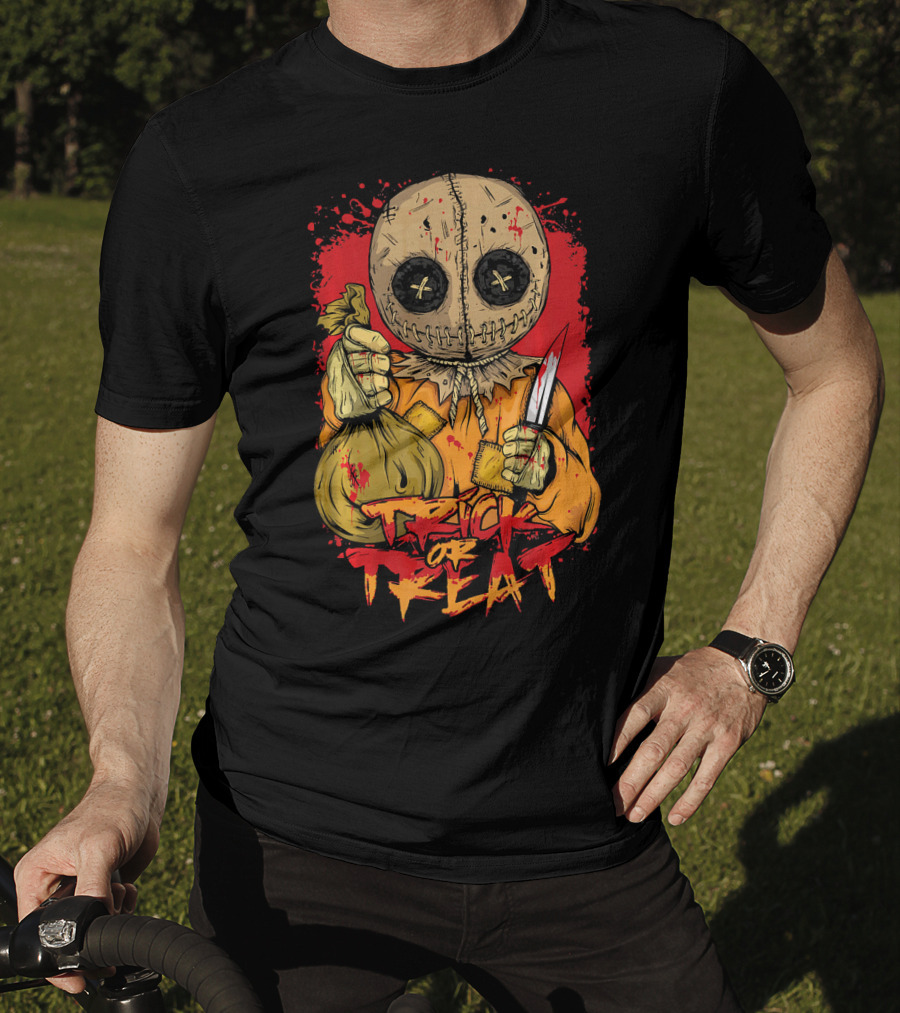 Trick Or Treat Halloween Horror Ghost Scary T-Shirt