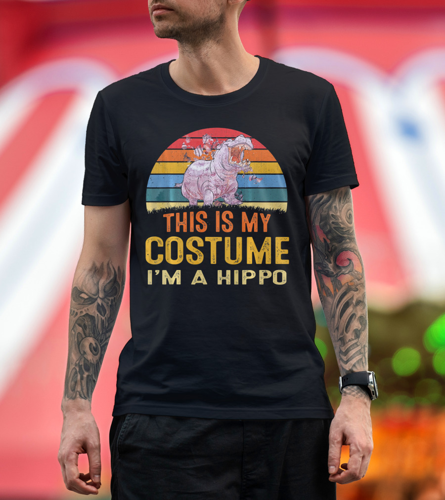 THIS IS MY COSTUME I'M A HIPPO T-Shirt