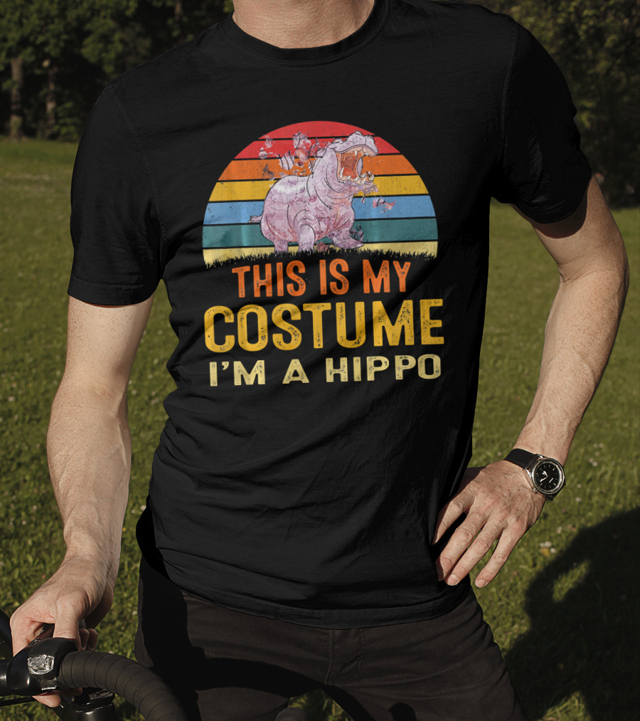 This Is My Costume I'm A Hippo T-Shirt