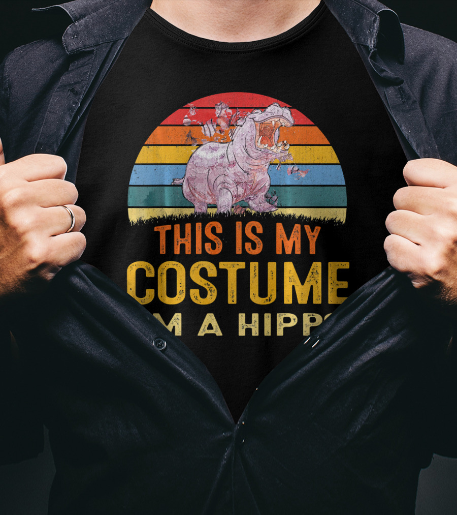 This Is My Costume I'm A Hippo T-Shirt