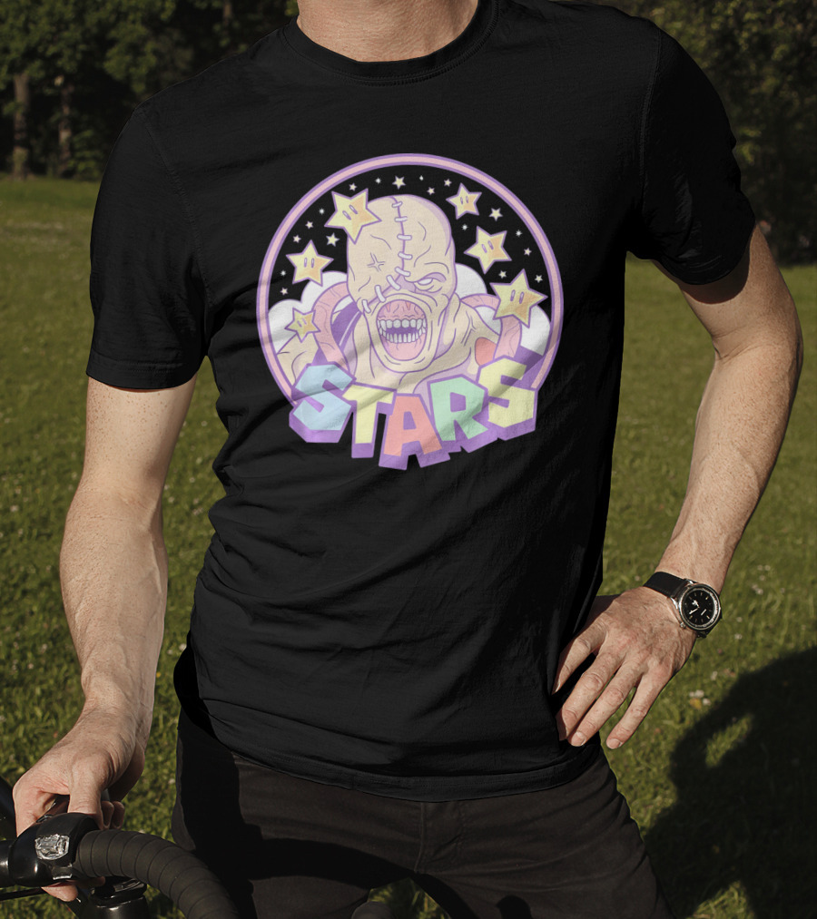 STARS Resident Racoon City Nemesis Pastel T-Shirt