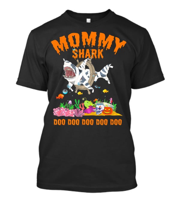 Mommy Shark Halloween Costume Doo Doo Doo Doo Doo T-Shirt