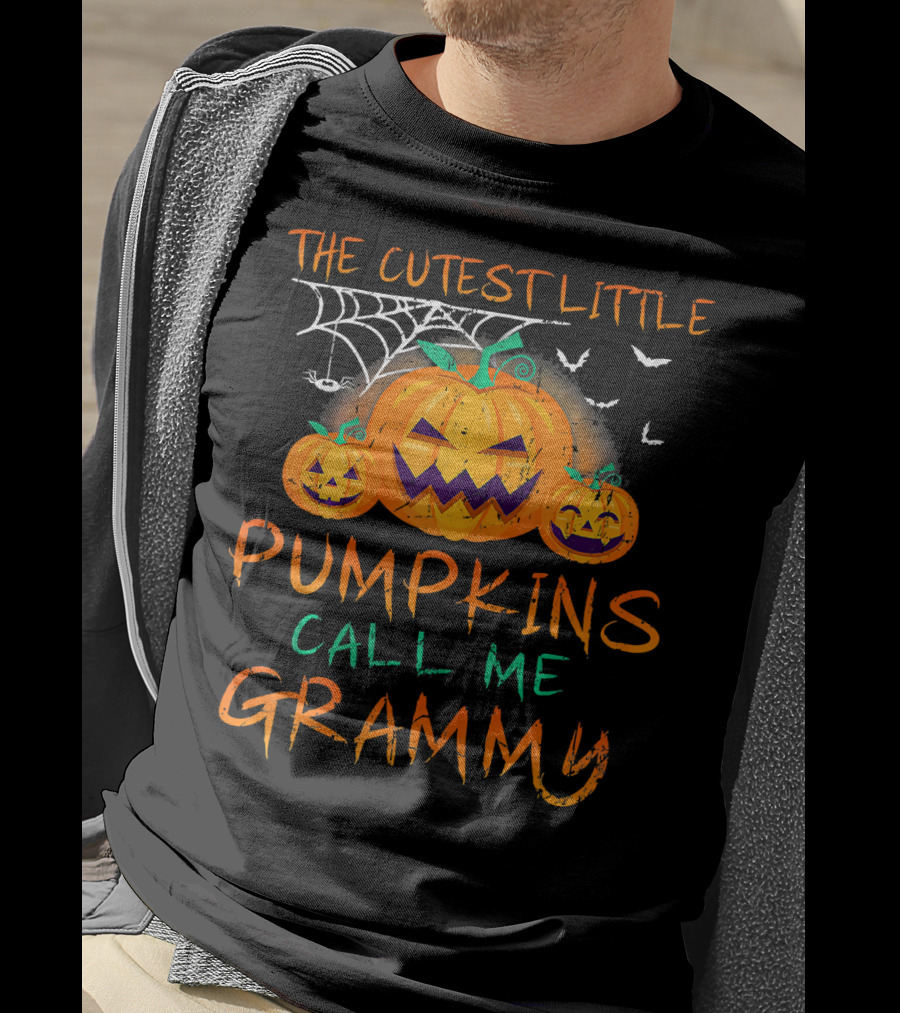 The Cutest Little Pumpkins Call Me Grammy T-Shirt