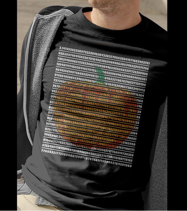 Pi Symbol Pumpkin Pie Math Digits Pi Day T-Shirt