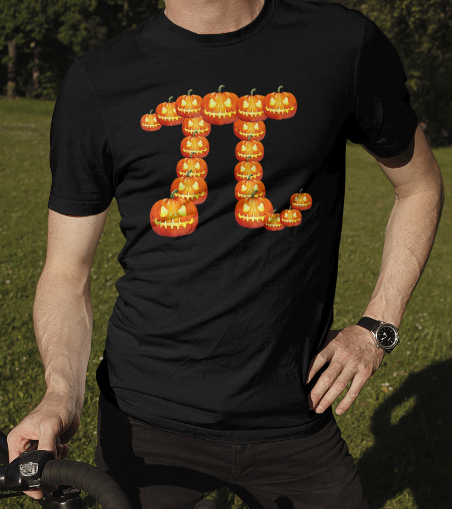 Pumpkin Pi Clever Halloween Humor T-Shirt