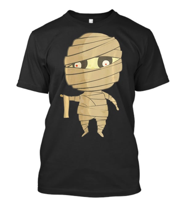 Mummy Halloween Cute Character T-Shirt