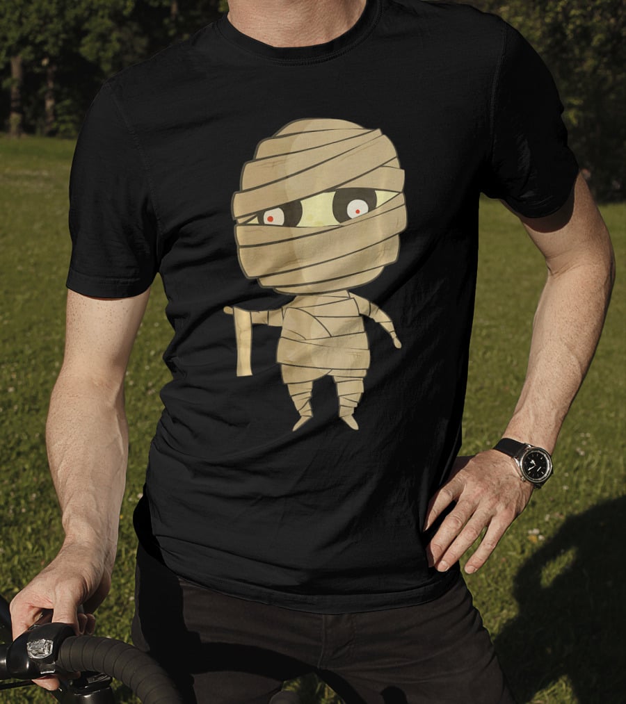 Mummy Halloween Cute Character T-Shirt