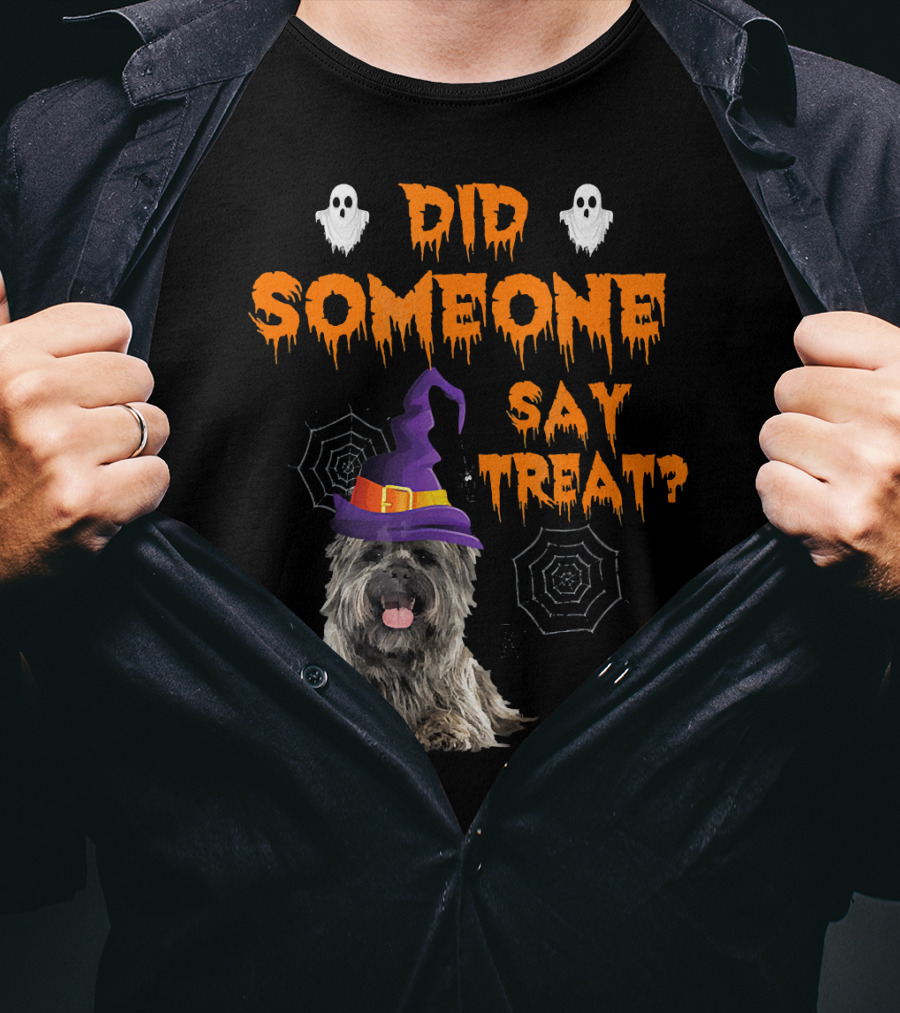 Cairn Terrier Halloween Did Someone Say Treat T-Shirt