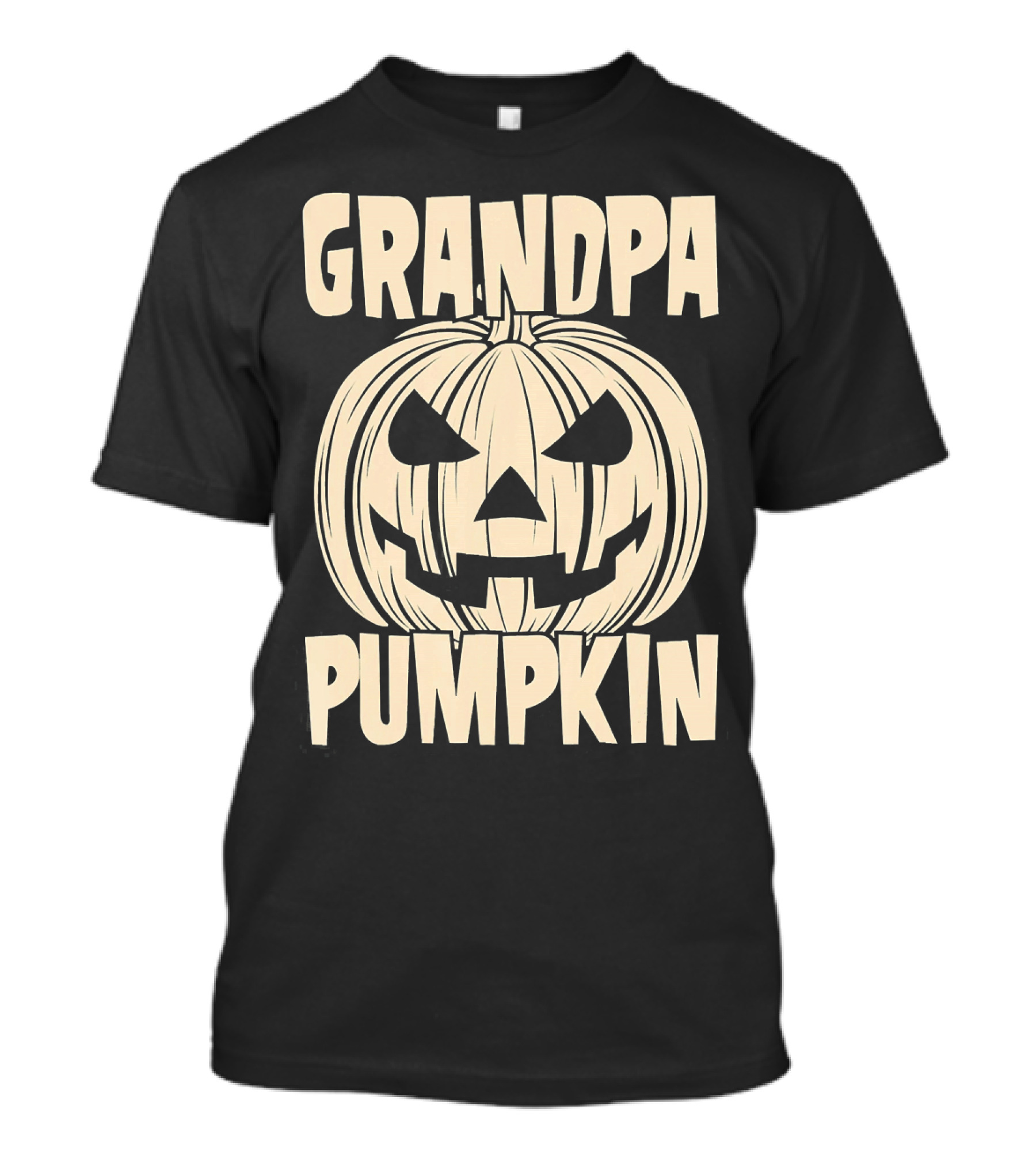 Grandpa Pumpkin Halloween T-Shirt