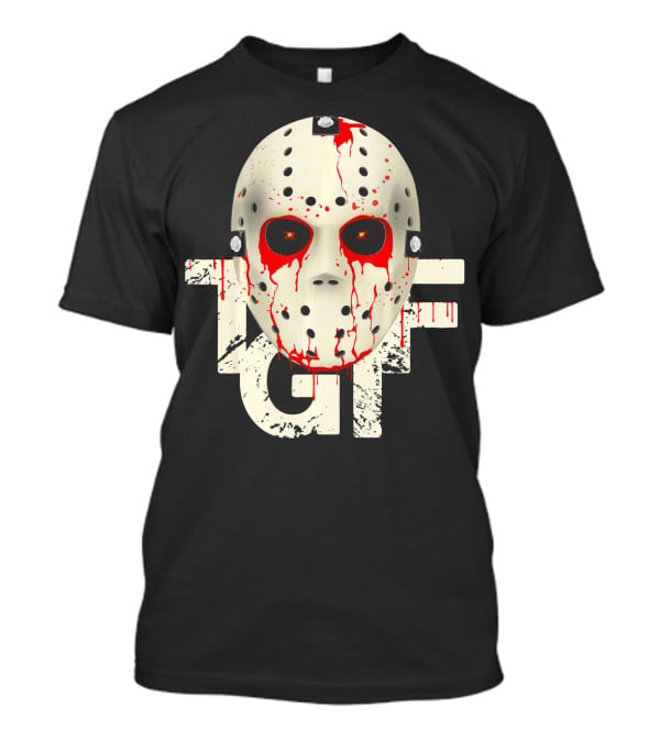 T G I Friday The 13th Hockey Mask T-Shirt