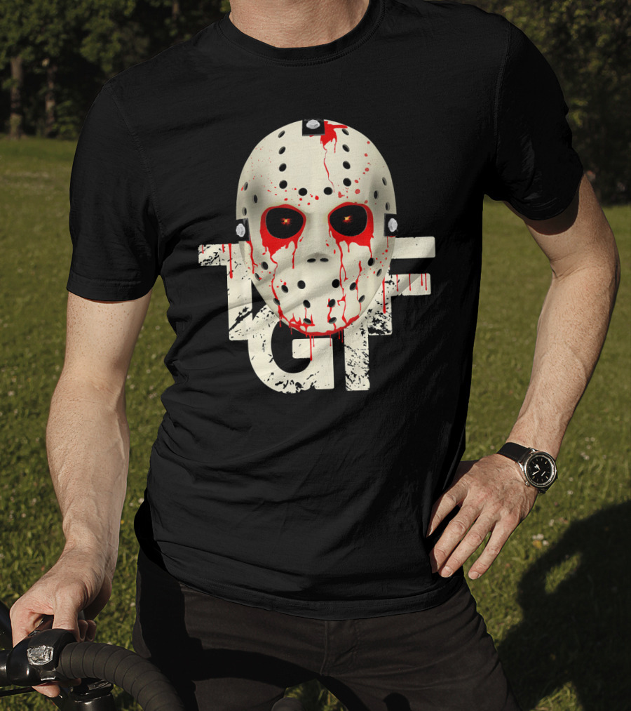 T G I Friday The 13th Hockey Mask T-Shirt