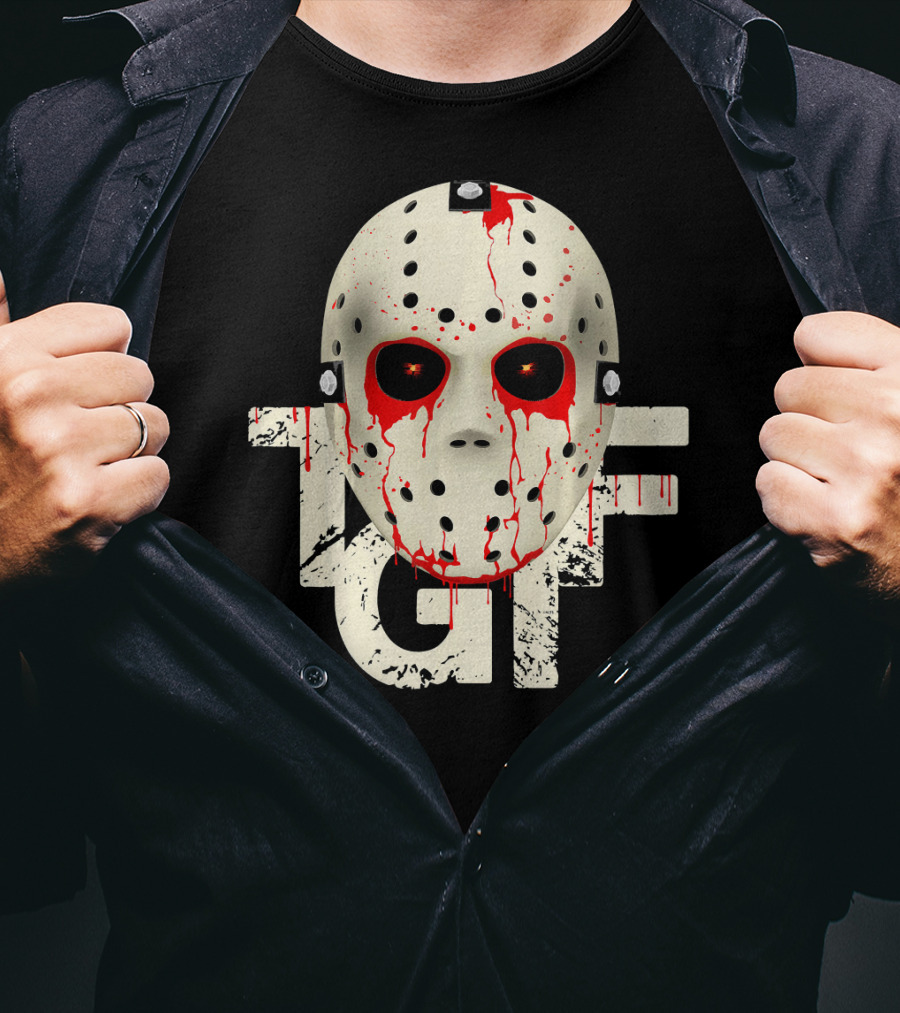 T G I Friday The 13th Hockey Mask T-Shirt