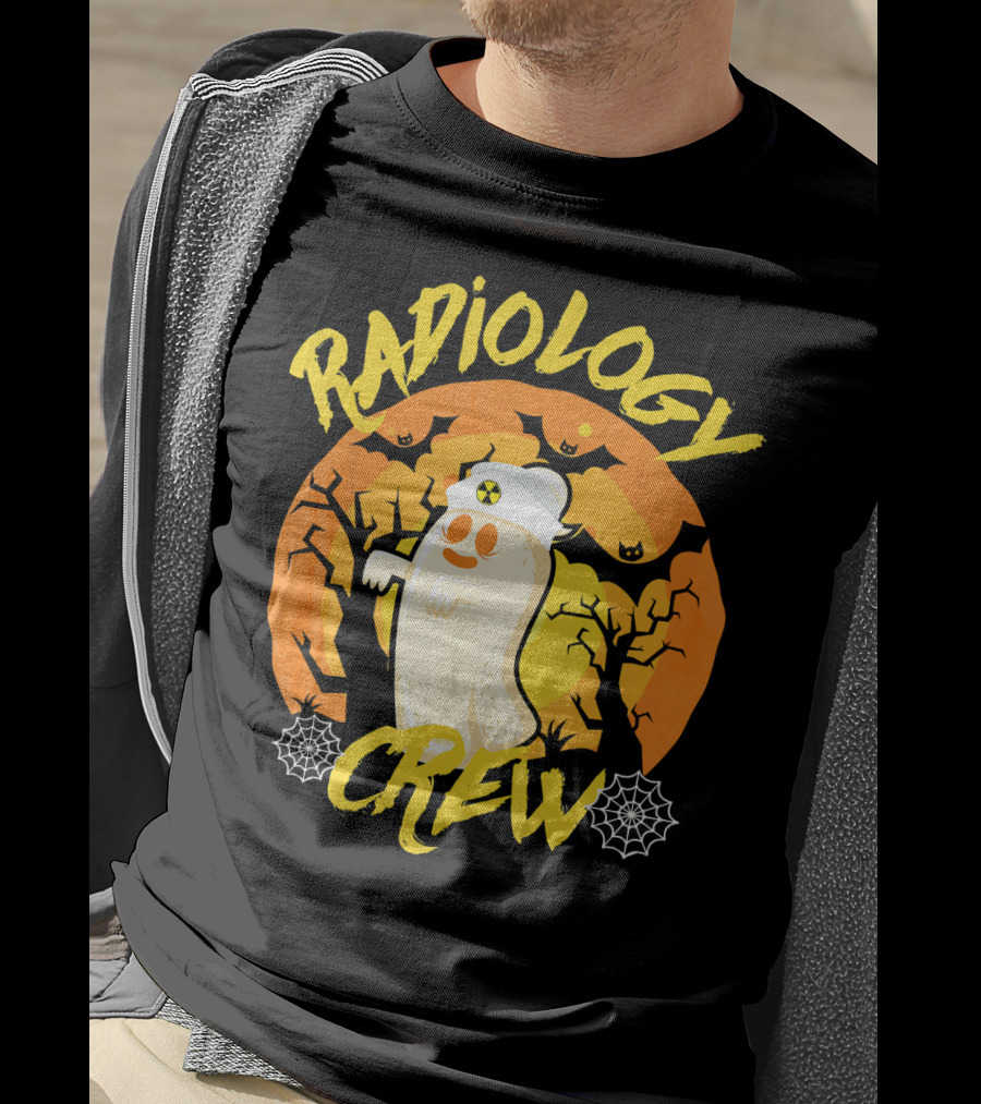 Radiology Crew Halloween Ghost X-Ray Tech T-Shirt