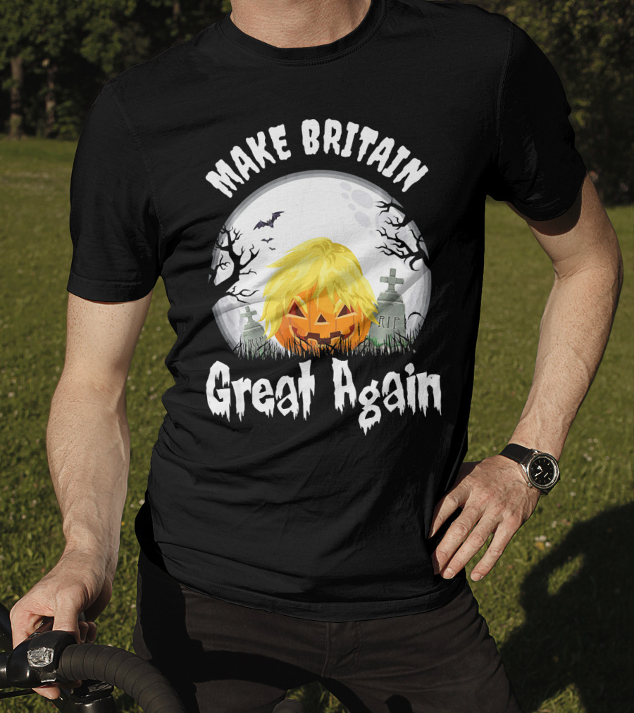 Make Britain Great Again Halloween Brexit Pumpkin T-Shirt