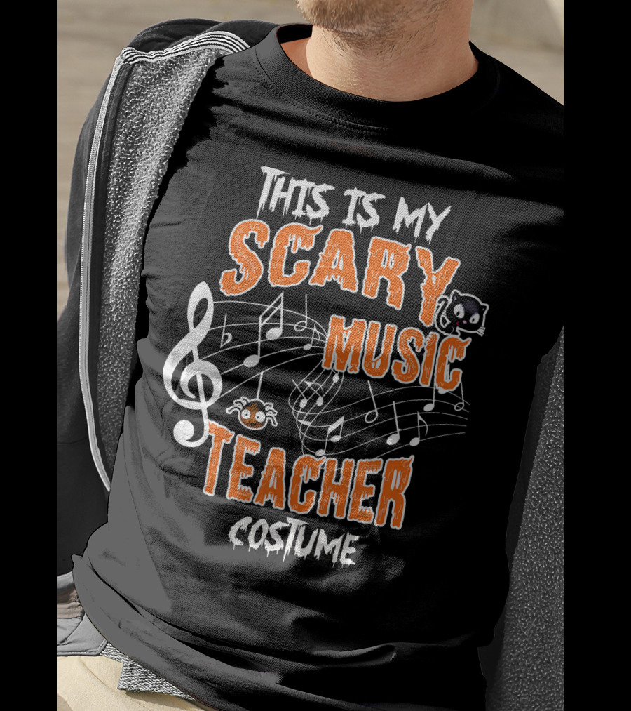 This Is My Scary Music Teacher Costume T-Shirt