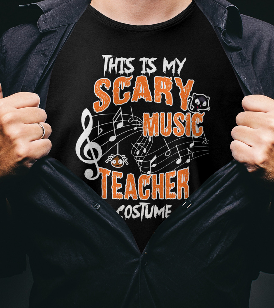 This Is My Scary Music Teacher Costume T-Shirt