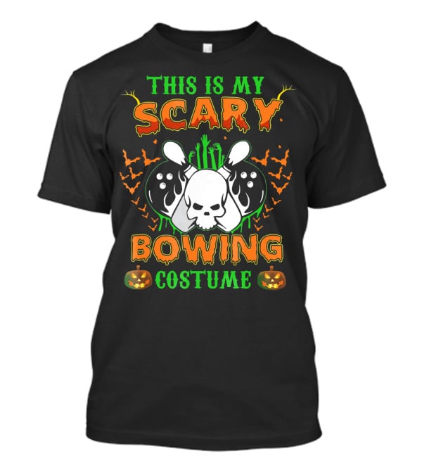 This Is My Scary Bowling Costume T-Shirt
