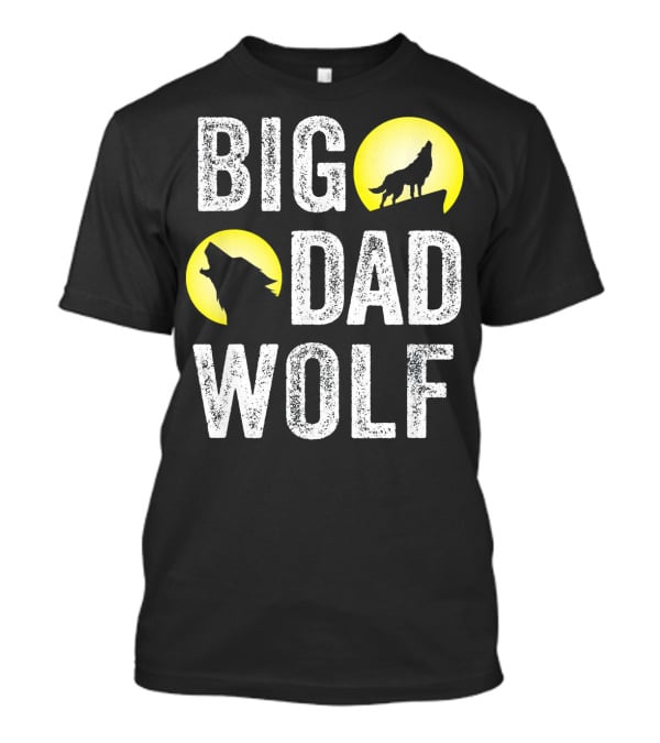 Big Dad Wolf Howling T-Shirt