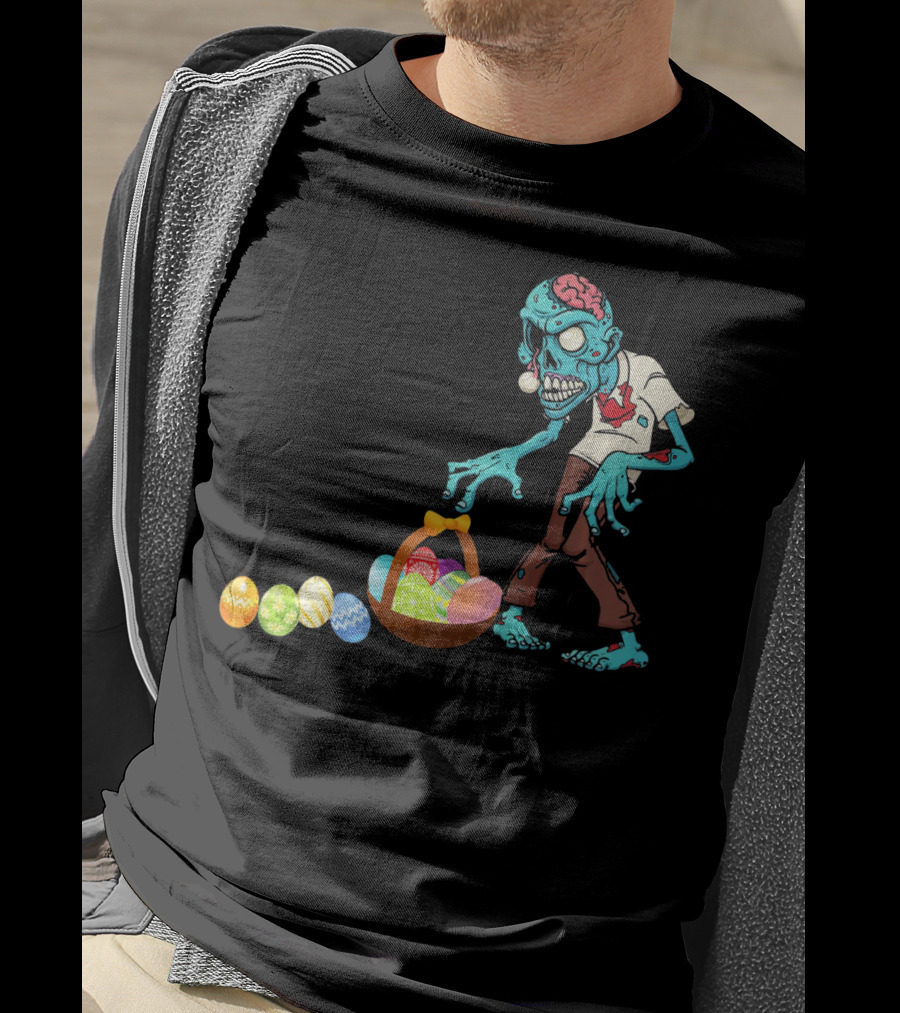 Zombie Easter Egg Hunt Adventure T-Shirt
