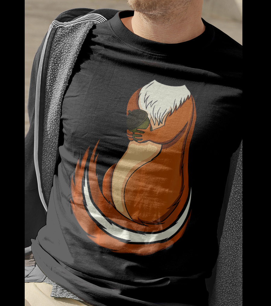 Chipmunk Holding Acorn T-Shirt