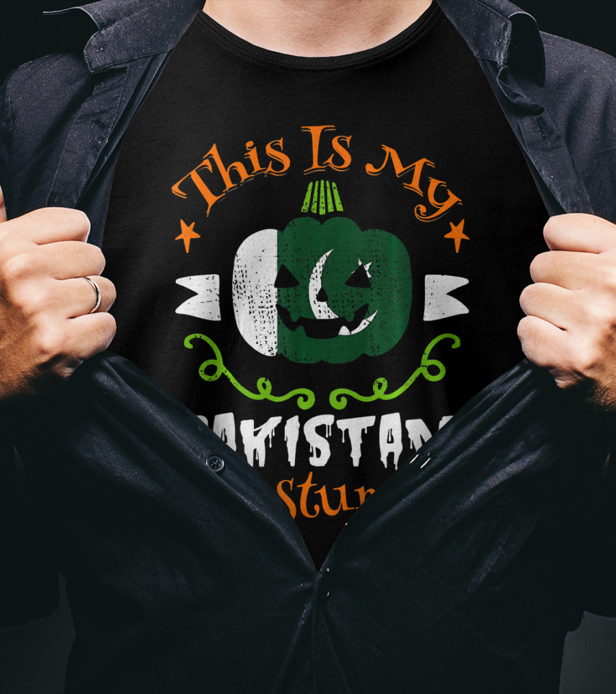 This Is My Pakistani Costume Pumpkin T-Shirt