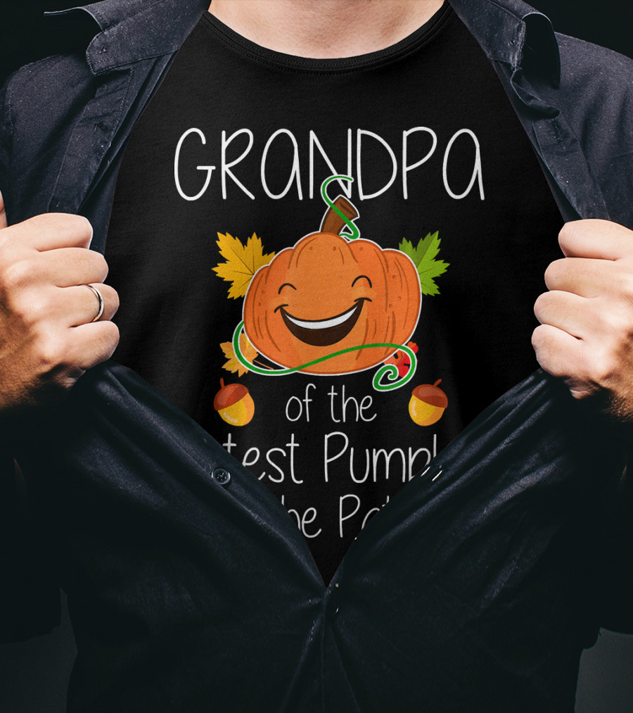 Grandpa Of The Cutest Pumpkin In The Patch T-Shirt