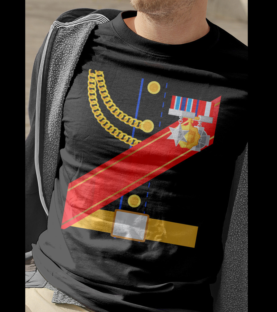 Royal Ceremony Costume DIY Prince Halloween Night Party T-Shirt