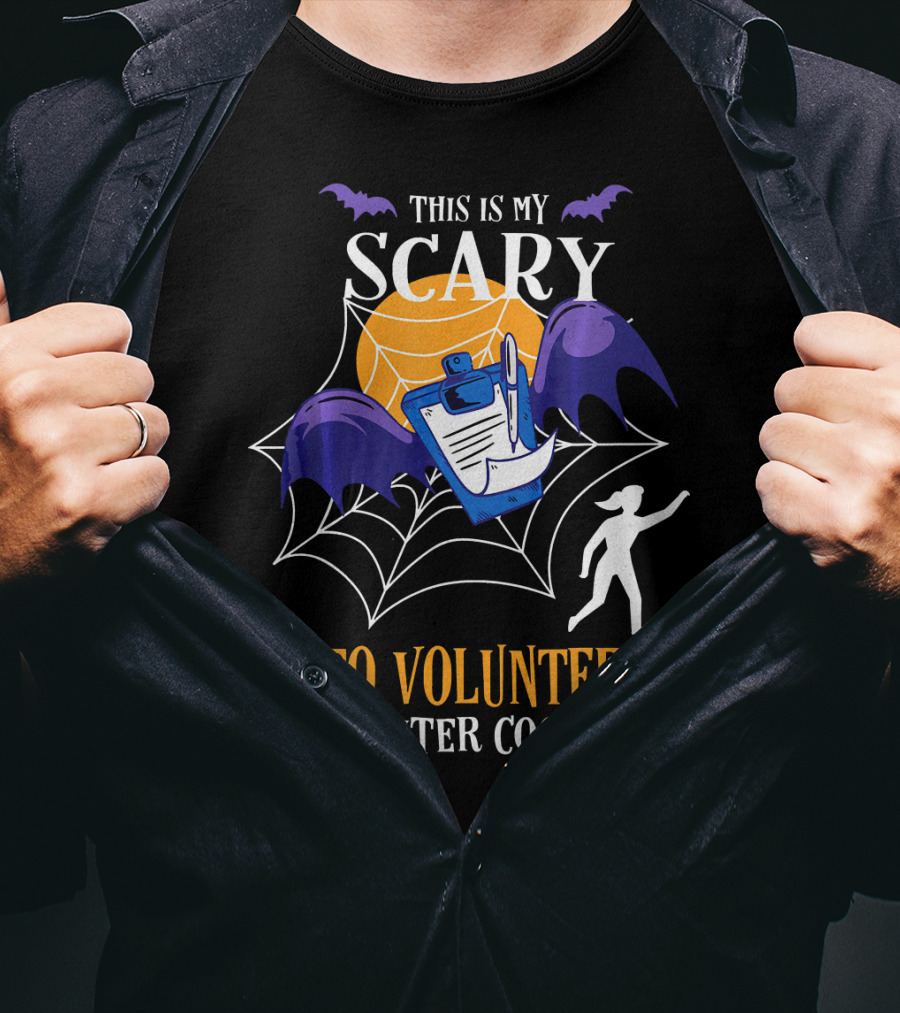 This Is My Scary PTO Volunteer Recruiter Costume T-Shirt