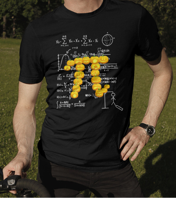 Pumpkin Pi Math Humor Equations For Teachers And Geeks T-Shirt