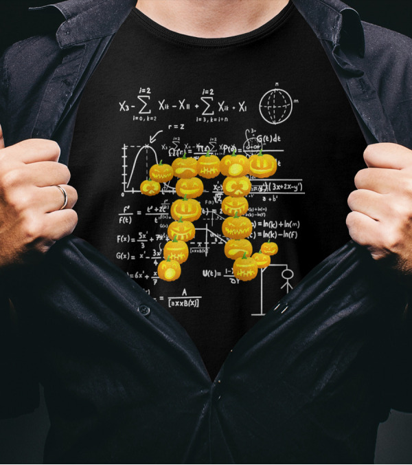 Pumpkin Pi Math Humor Equations For Teachers And Geeks T-Shirt