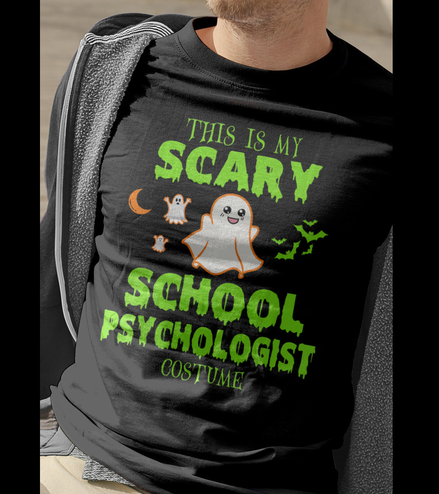 This Is My Scary School Psychologist Costume T-Shirt