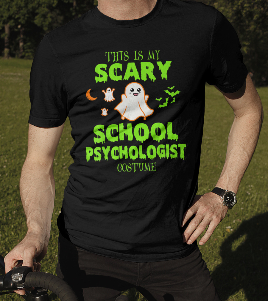 This Is My Scary School Psychologist Costume T-Shirt