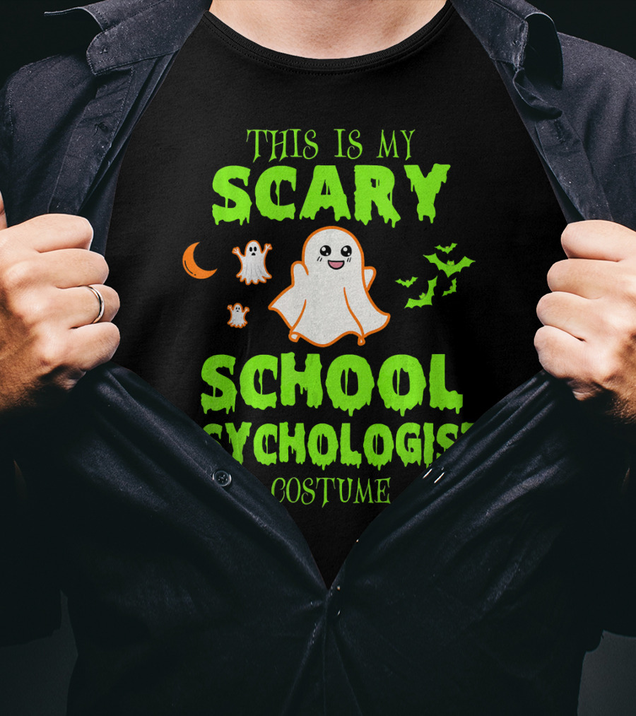 This Is My Scary School Psychologist Costume T-Shirt