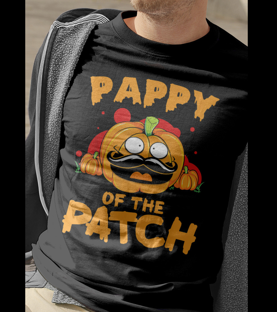 Pappy Of The Patch Pumpkin Family Fun Mens T-Shirt