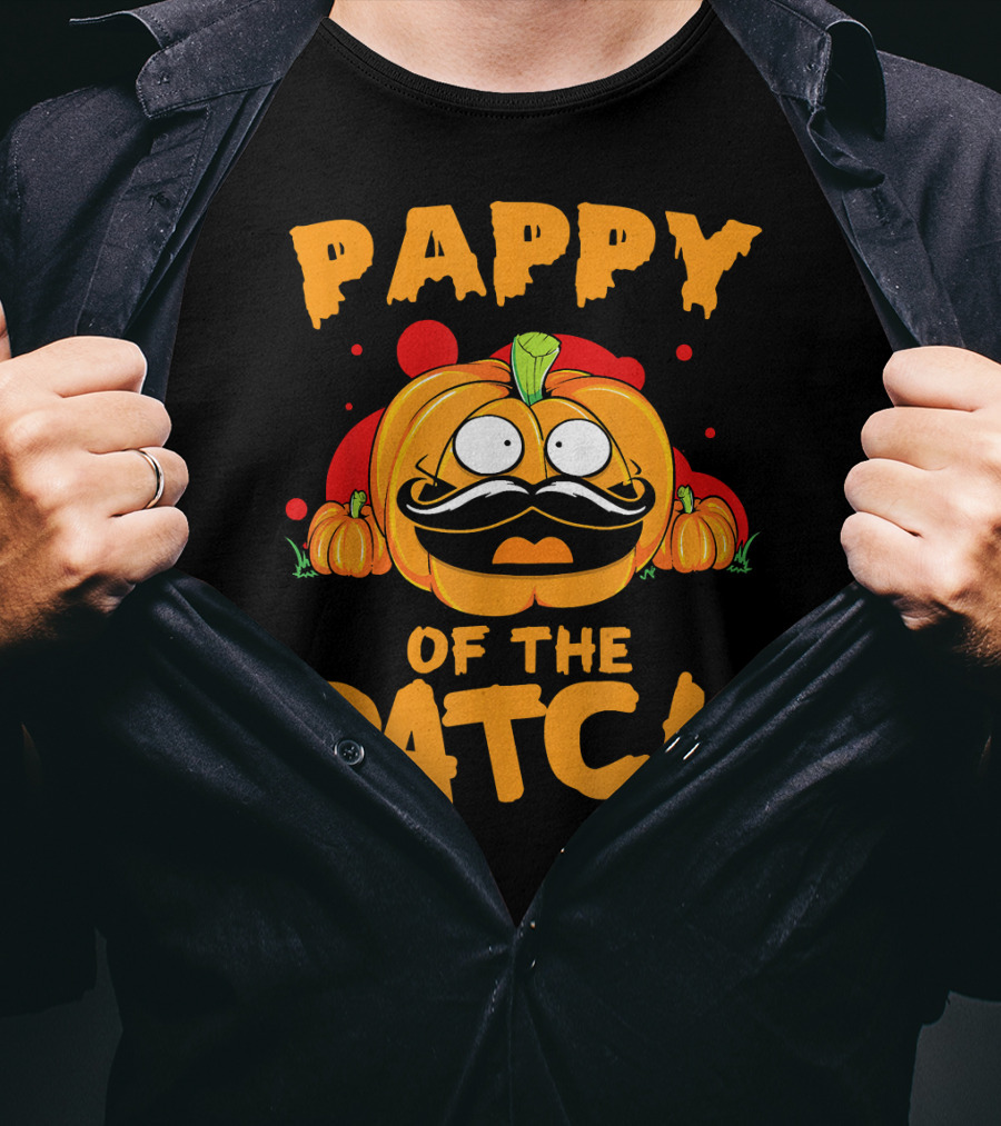 Pappy Of The Patch Pumpkin Family Fun Mens T-Shirt