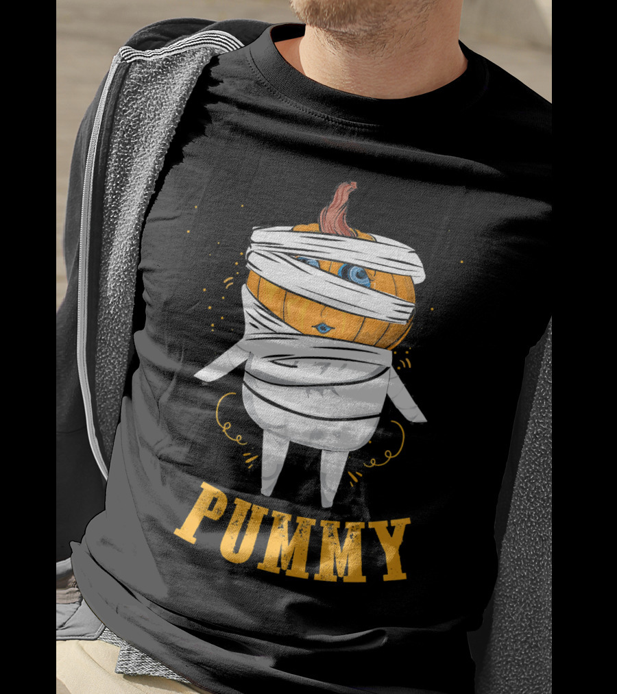 Funny Mummy Pumpkin Pummy T-Shirt