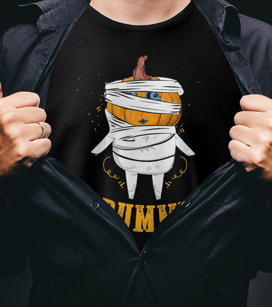Funny Mummy Pumpkin Pummy T-Shirt