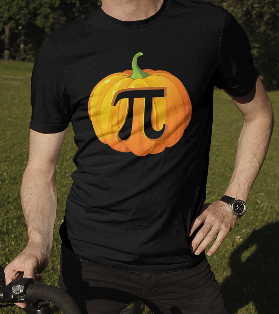 Funny Halloween Math Pun Pumpkin Pi T-Shirt