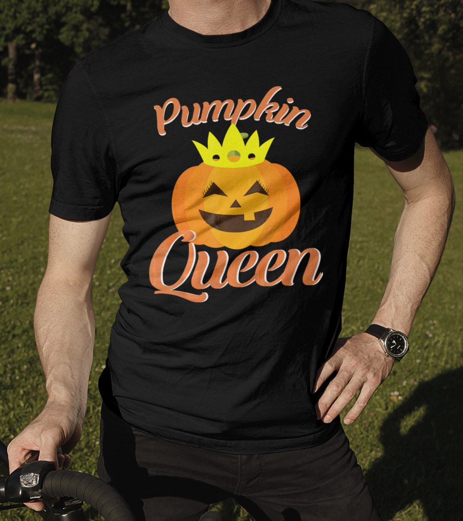 Pumpkin Queen Halloween Crown T-Shirt