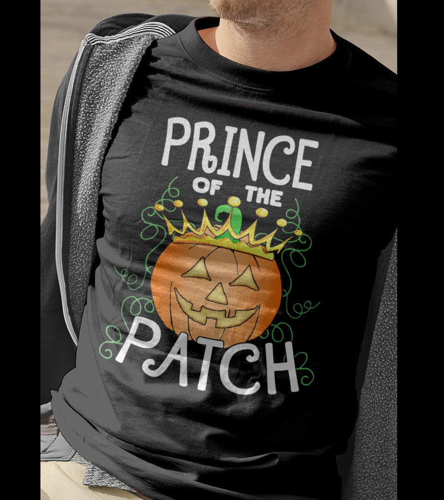Prince Of The Patch Halloween Pumpkin T-Shirt