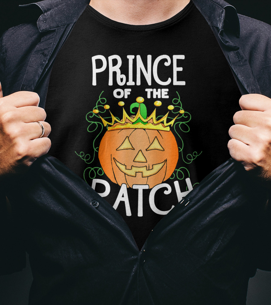 Prince Of The Patch Halloween Pumpkin T-Shirt