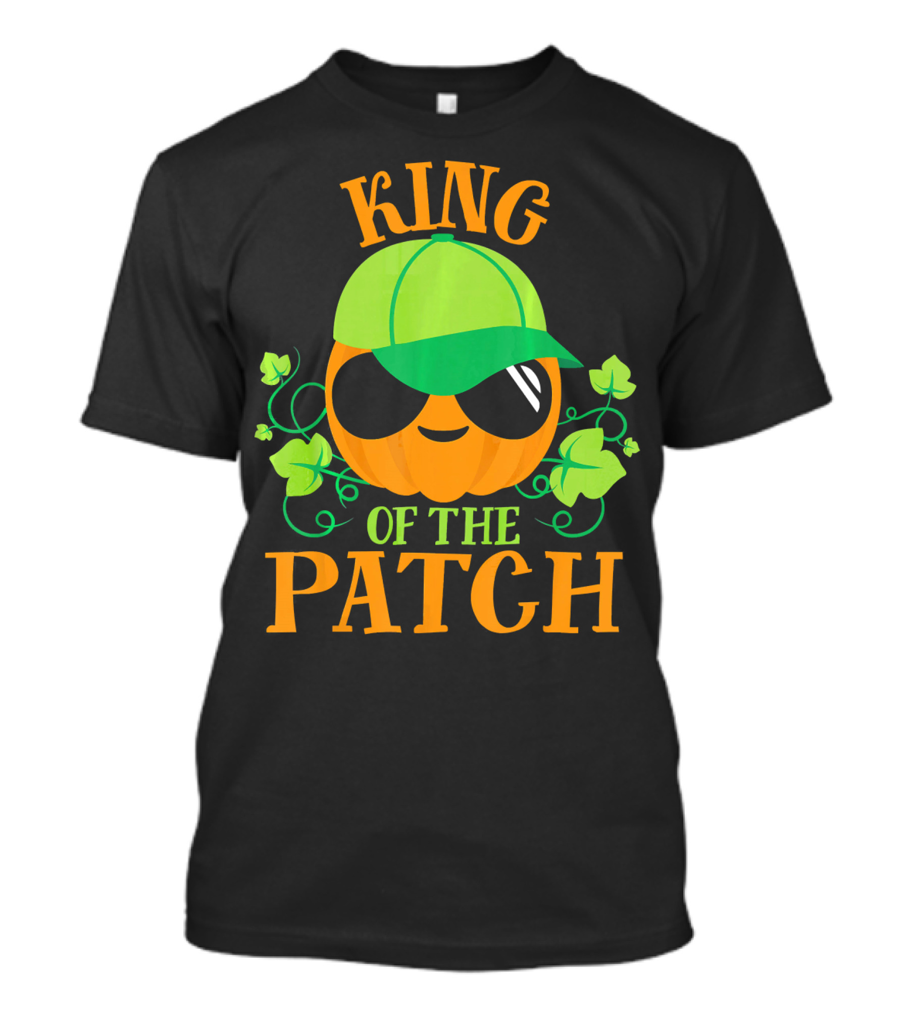 King Of The Patch Pumpkin Matching Famil T-Shirt