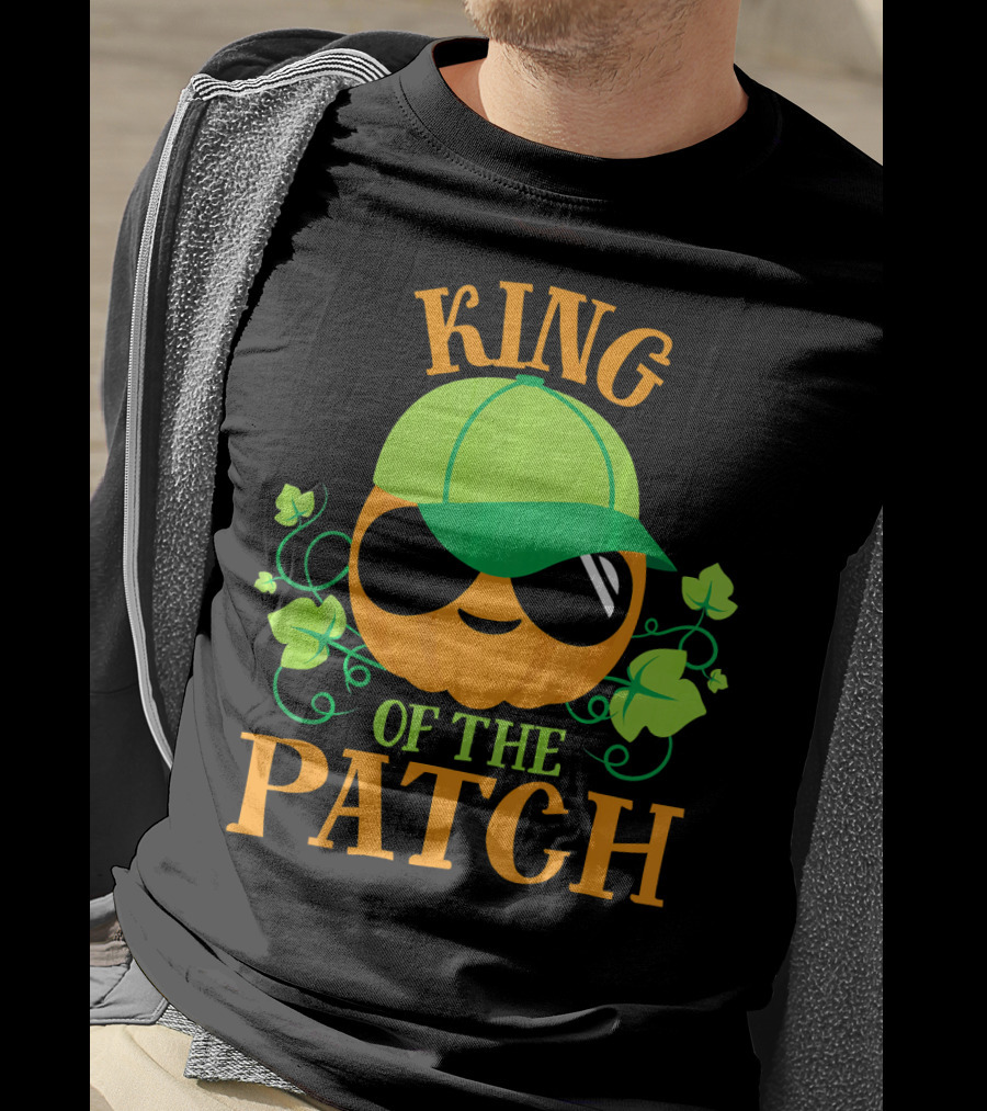 King Of The Patch Pumpkin Matching Famil T-Shirt