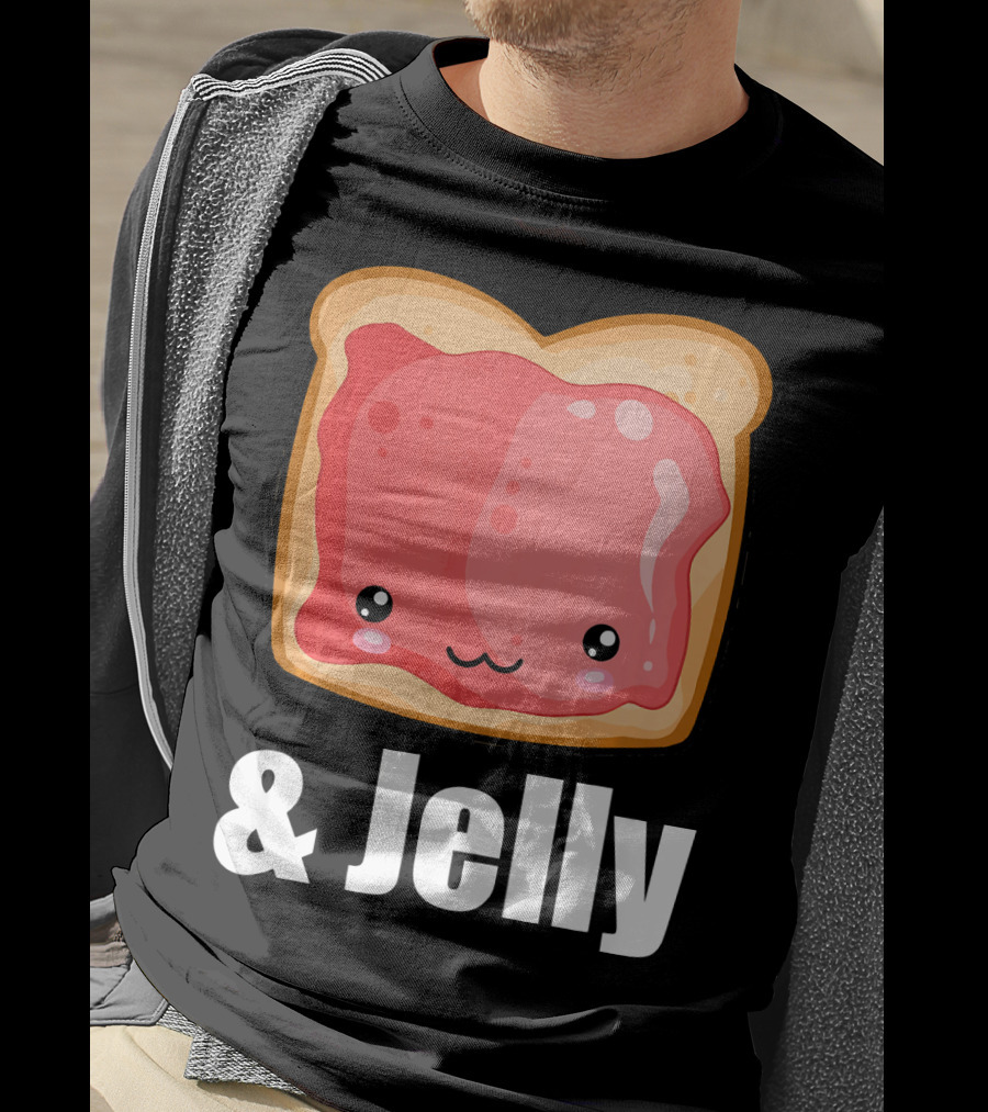 Kawaii Jelly Toast Cute Cartoon PB&J Matchi T-Shirt